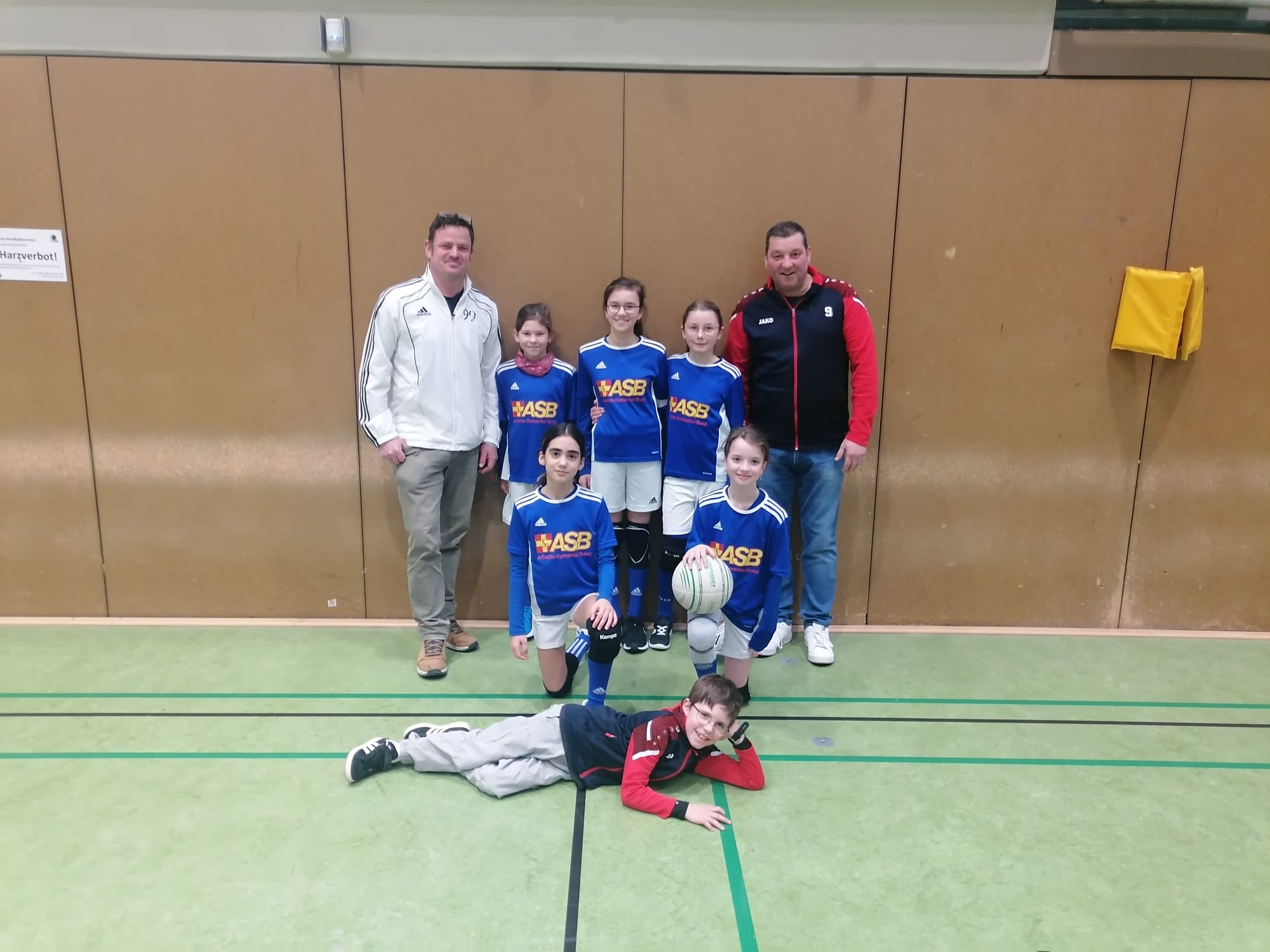U12 Faustballmädchen holen Platz zwei bei der Badischen Meisterschaft